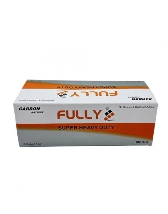 ÇOK SATAN Fully Aaa Süper Heavy Duty İnce Kumanda Pil 60 Adet