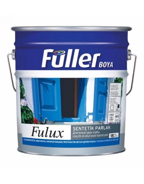Fulux Sentetik Parlak Boya 0,25 Litre Bayrak Kırmızı