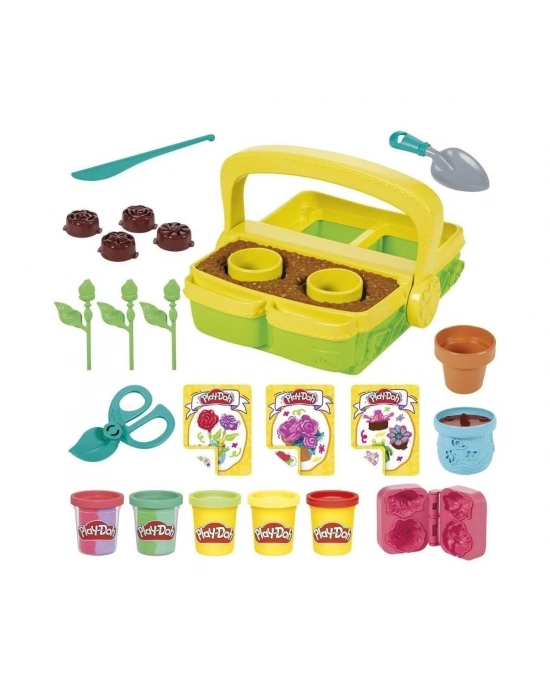 ÇOK SATAN G0492 Play-Doh Renkli Çiçekler Botanik Oyun Seti +3 yaş