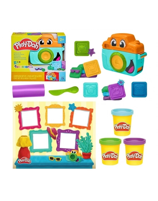 ÇOK SATAN G0502 Play-Doh Eğlenceli Fotoğrafçi Başlangıç Seti+3 yaş