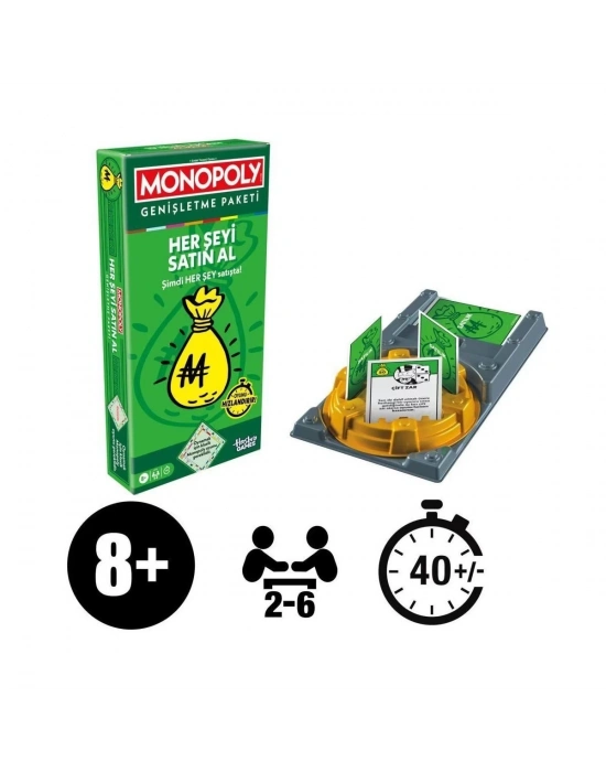 ÇOK SATAN G0720 Monopoly Her Şeyi Al - Genişletme Paketi