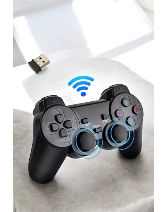 ÇOK SATAN Game Stick 2000 Oyunlu 2.4G Kablosuz Çift Kol Yüksek Hassasiyetli Wireless