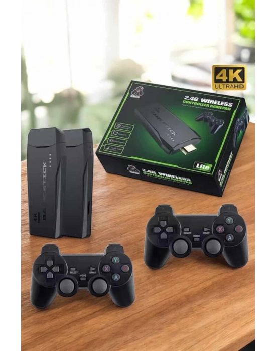 ÇOK SATAN Gaming Atari 2.4g Uyumlu Kablosuz Çift Kol Game Stick