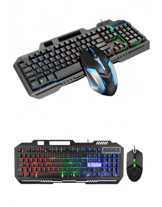 ÇOK SATAN Gaming Oyuncu Klavyesi Led Aydınlatmalı Mekanik Hisli