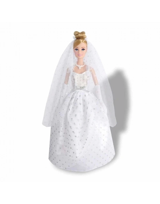 ÇOK SATAN GELİNLİKLİ BEBEK ALİSHA  29CM
