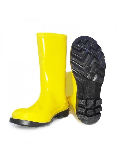 ® Gezer PVC Kısa Çizme Sarı 39 Numara