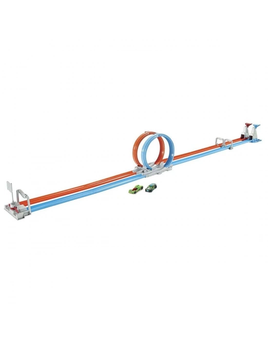 ÇOK SATAN GFH85 Hot Wheels Çift Çemberde Depar Pist Seti