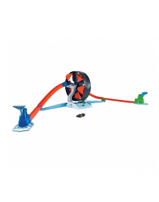 ÇOK SATAN GJM77 Hot Wheels, Dönen Tekerlek Macerası Yarış Seti / 4-8 yaş