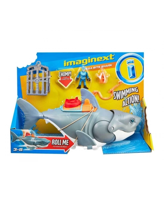 ÇOK SATAN GKG77 Imaginext - Çılgın Köpekbalığı Oyun Seti