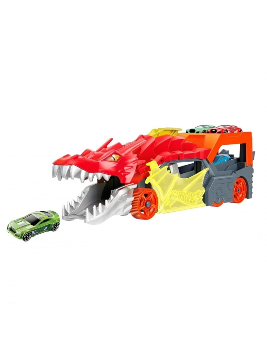 ÇOK SATAN GTK42 Hot Wheels Fırlatıcı ve Taşıyıcı Ejderha