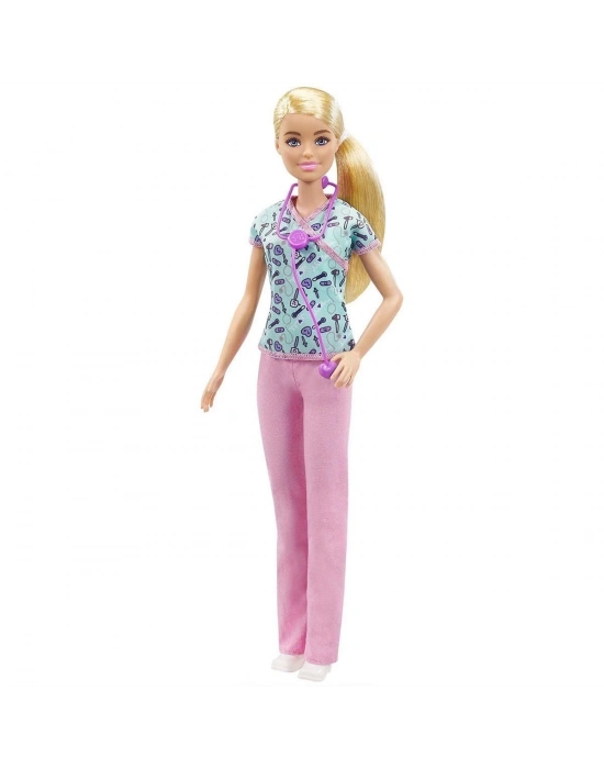 ÇOK SATAN GTW39 Barbie Kariyer Bebekleri Serisi - Hemşire