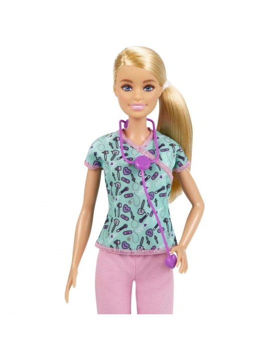 ÇOK SATAN GTW39 Barbie Kariyer Bebekleri Serisi - Hemşire