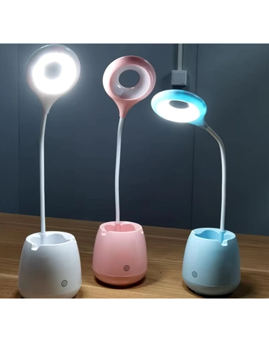 ÇOK SATAN Halka LED USB Şarjlı Masa Lambası