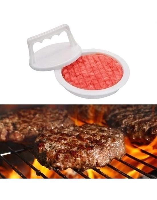 ÇOK SATAN Hamburger Ve Köfte Şekillendirici Köfte Kalıbı Pratik Burger Pres Aparatı