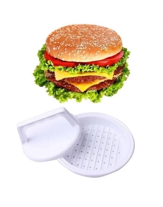 ÇOK SATAN Hamburger Ve Köfte Şekillendirici Köfte Kalıbı Pratik Burger Pres Aparatı