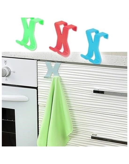 ÇOK SATAN Hang it Pratik Kolay Taşımabilir Havlupan 2 Kancalı Banyo Askısı
