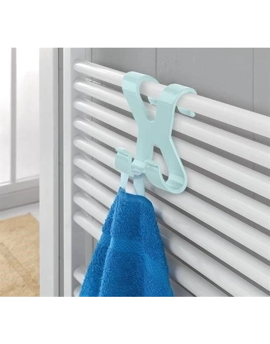 ÇOK SATAN Hang it Pratik Kolay Taşımabilir Havlupan 2 Kancalı Banyo Askısı