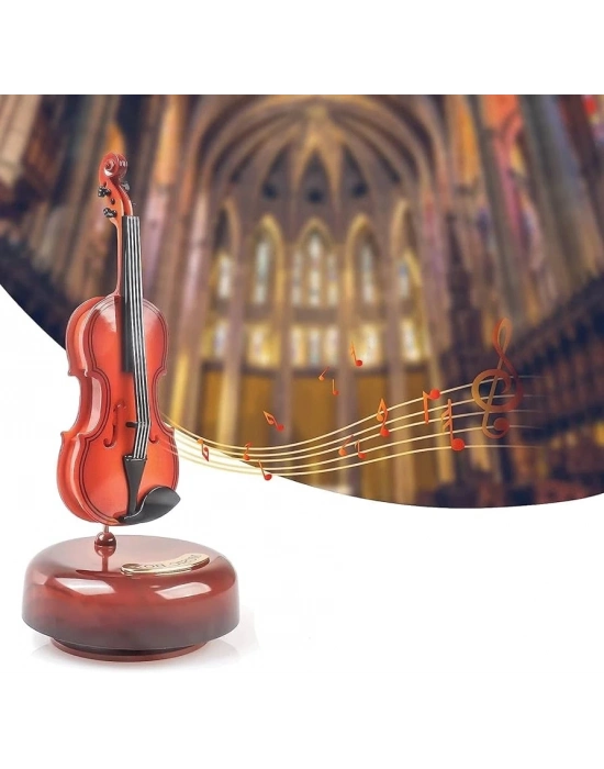 ÇOK SATAN Hareketli Violin Müzik Kutusu