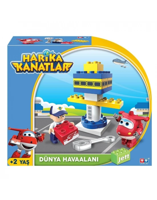 ÇOK SATAN Harika Kanatlar 15 Parça Blok Jettİn Havaalanı