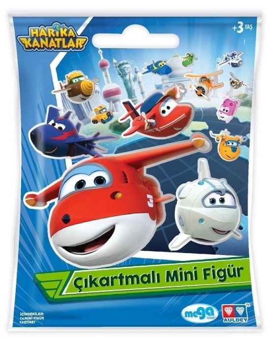 ÇOK SATAN Harika Kanatlar Çıkartmalı Mini Figür Paket 20900