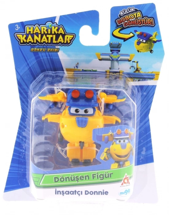 ÇOK SATAN Harika Kanatlar Dönüşen Tekli Figür İnşaatçı Donnie