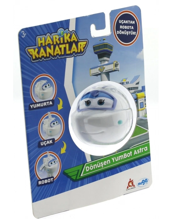 ÇOK SATAN Harika Kanatlar Dönüşen Tekli Figür YumBot Astra