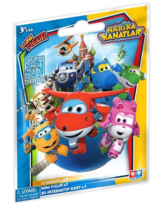 ÇOK SATAN Harika Kanatlar Kartlı Mini Figür Sürpriz Paket