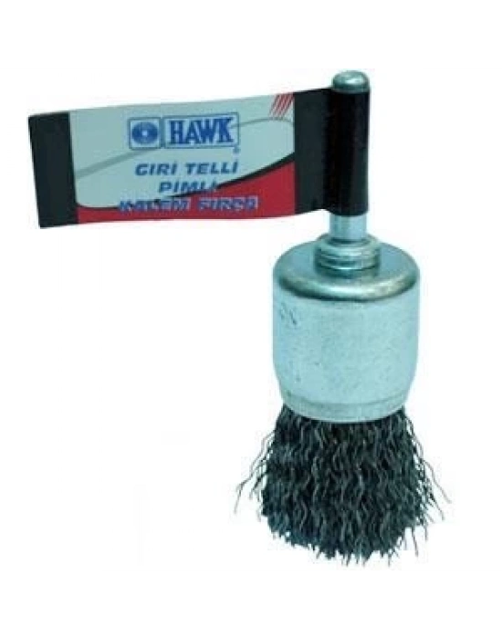 ® Hawk 11139 25 mm Gri Telli Pimli Kalem Fırça