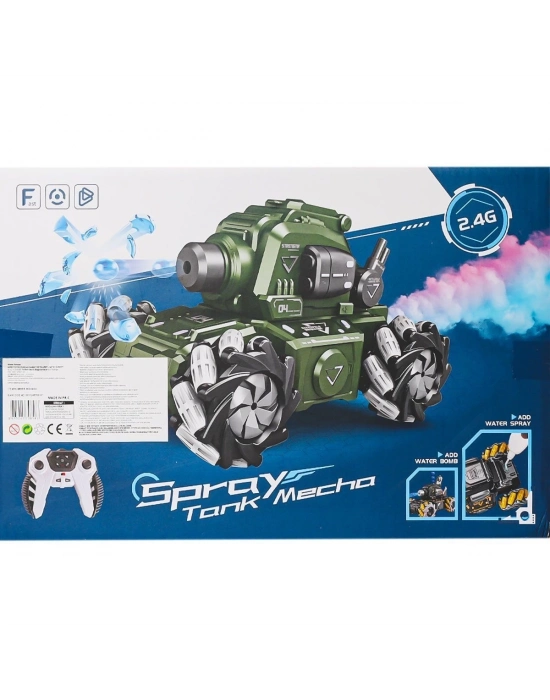 ÇOK SATAN HD3400 Kumandalı Drift Yapan Su Atan Tank Mecha