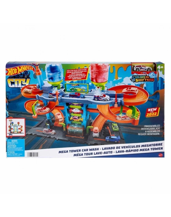 ÇOK SATAN HDP05 Hot Wheels Mega Araba Yıkama Kulesi