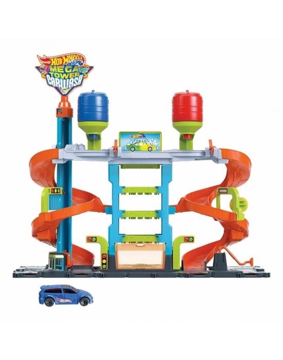 ÇOK SATAN HDP05 Hot Wheels Mega Araba Yıkama Kulesi