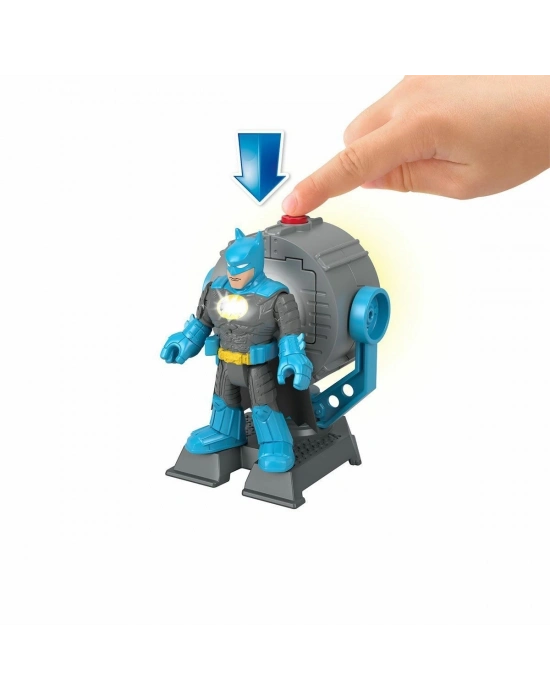 ÇOK SATAN HFD47 Imaginext, Bat-Tech Bat-Signal Figür Seti, DC Super Friends