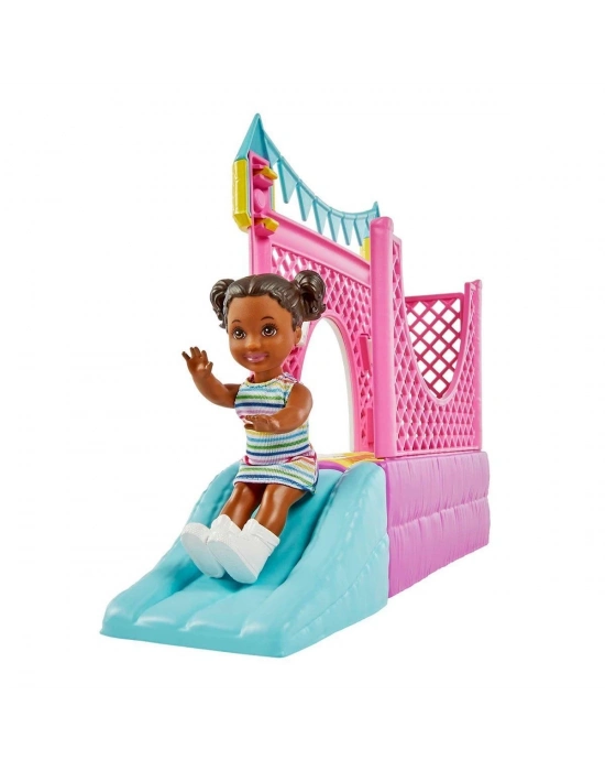 ÇOK SATAN HHB67 Barbie  Bebek Bakıcısı Skipper Oyun Evi Seti