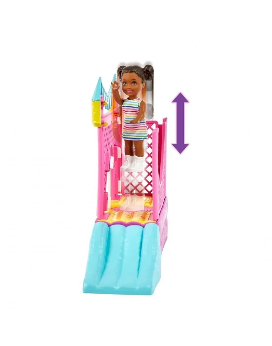 ÇOK SATAN HHB67 Barbie  Bebek Bakıcısı Skipper Oyun Evi Seti