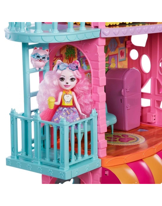 ÇOK SATAN HHC18 Enchantimals Şehir Evi ve Kafe Oyun Seti