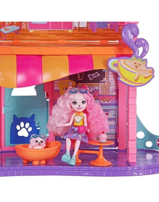 ÇOK SATAN HHC18 Enchantimals Şehir Evi ve Kafe Oyun Seti