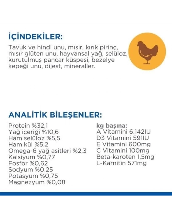 ÇOK SATAN Hills Light Tavuklu Yetişkin Diyet Kedi Maması 3 Kg