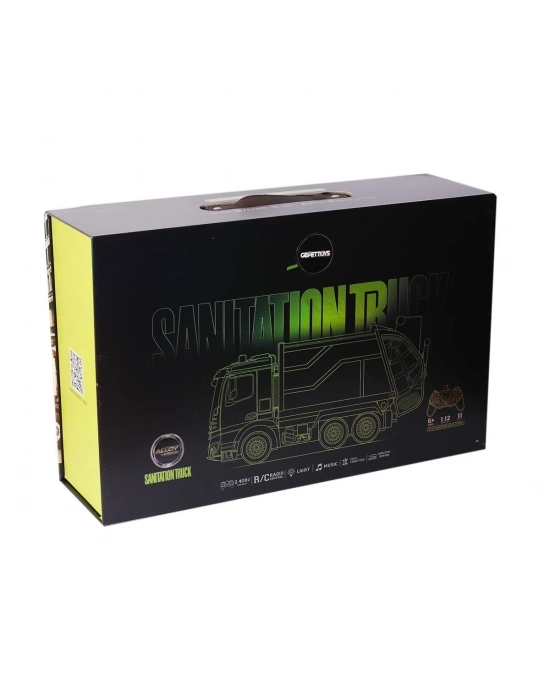 ÇOK SATAN HJ8003-1  Metal Kumandalı Çöp Arabası