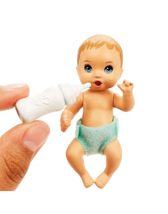 ÇOK SATAN HJY33 Mavi Saçlı Skipper Bebek Bakıcısı  ve Oyun Seti