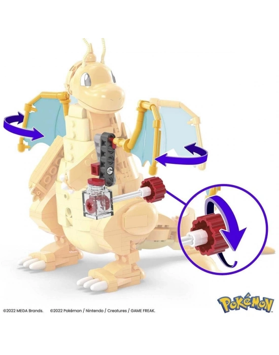 ÇOK SATAN HKT25 MEGA™ Pokémon™ Dragonite 387 parça +8 yaş