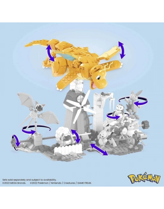 ÇOK SATAN HKT25 MEGA™ Pokémon™ Dragonite 387 parça +8 yaş