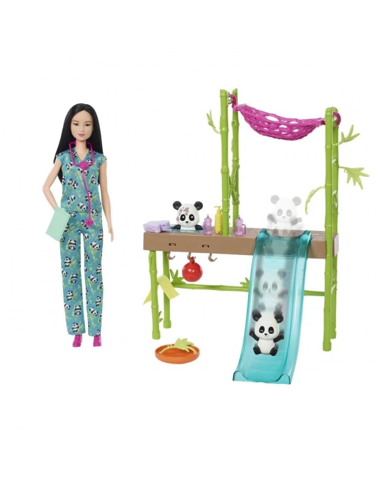 ÇOK SATAN HKT77 Barbie Panda Bakımı Oyun Seti
