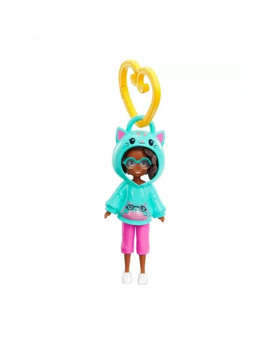ÇOK SATAN HKV98 Polly Pocket Kapüşonlu Bebekler -1 adet stokta olan gönderilir
