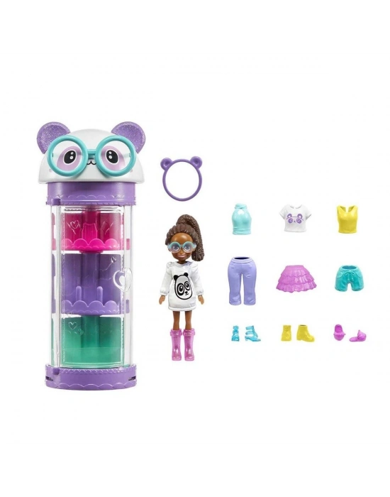 ÇOK SATAN HKW04 Polly Pocket Moda Eğlencesi Oyun Setleri-Mattel