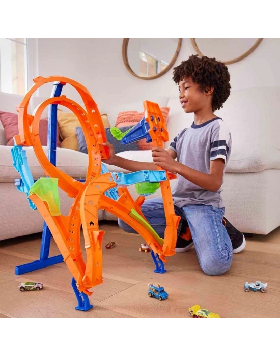 ÇOK SATAN HMB15 Hot Wheels Dikey Yarış Heyecanı Oyun Seti