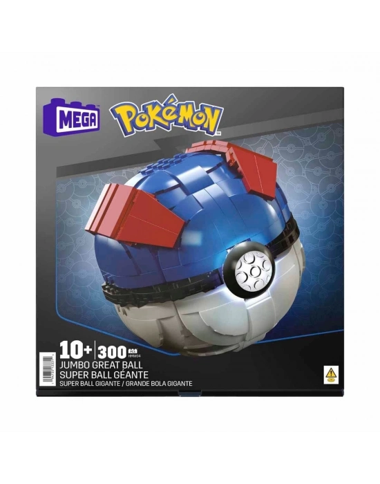 ÇOK SATAN HMW04 MEGA Pokémon™ Jumbo Pokeball 299 parça +10 yaş