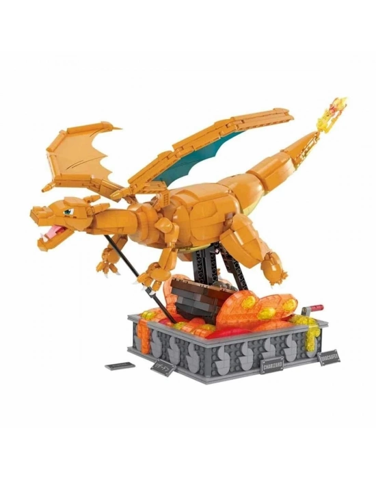 ÇOK SATAN HMW05 MEGA Pokémon™ Hareketli Charizard 1664 parça +12 yaş