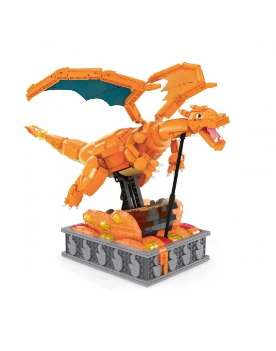 ÇOK SATAN HMW05 MEGA Pokémon™ Hareketli Charizard 1664 parça +12 yaş