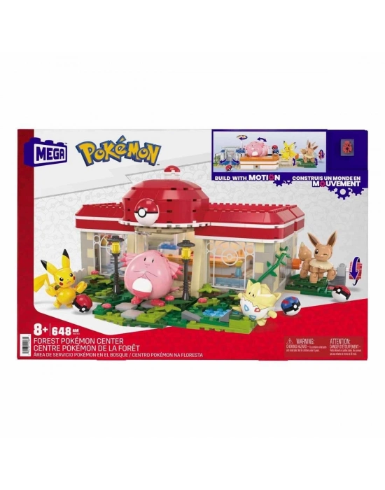 ÇOK SATAN HNT93 MEGA Pokémon™ Pokémon Dinlenme Tesisi 648 parça +8 yaş