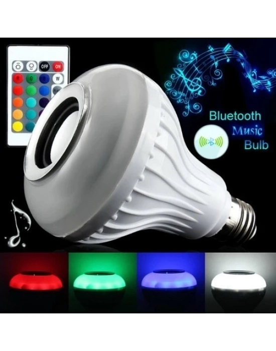 ÇOK SATAN Hoparlör Ve Led Lamba Uzaktan Kumandalı Ampül